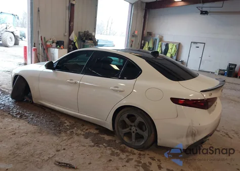 2017 Alfa Romeo Giulia Awd from USA, damaged, VIN ZARFAEDN9H7555189